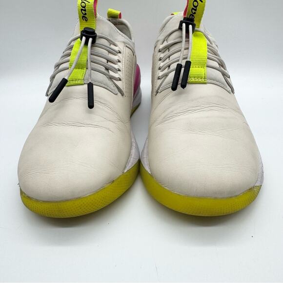 Clove Women's Classic Beige Yellow Pink Slip On Cinch Work Comfort Sneaker - 9.5 - Picture 6 of 11